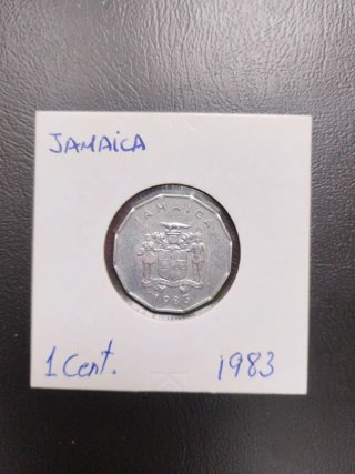 Monedas de Jamaica 10 y 1 Centavos
