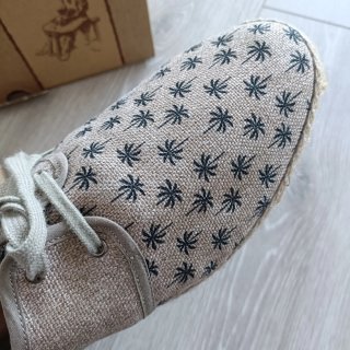 Alpargatas artesanales. Hombre Talla 46 Palmeras