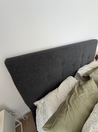 Canapé abatible IKEA IDANÄS gris oscuro