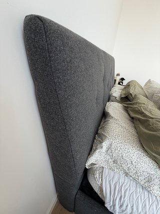 Canapé abatible IKEA IDANÄS gris oscuro