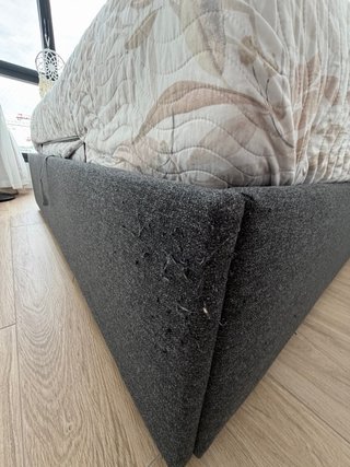 Canapé abatible IKEA IDANÄS gris oscuro