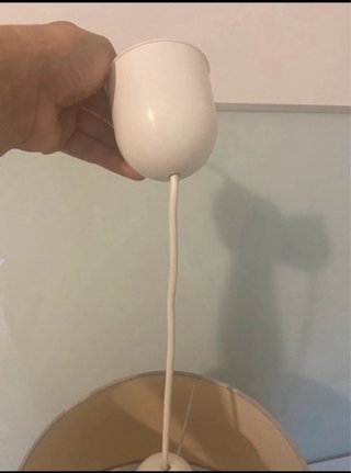 Lámpara de techo infantil nubes