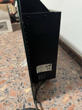 Mampara de ducha cristal y metal