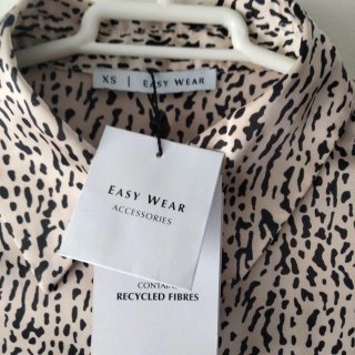Camisa Estampada Zebra Easy Wear Talla XS