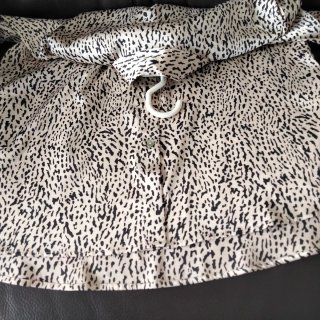 Camisa Estampada Zebra Easy Wear Talla XS