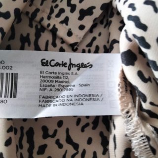 Camisa Estampada Zebra Easy Wear Talla XS
