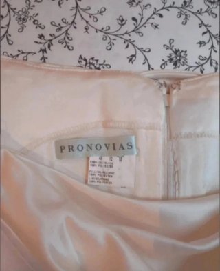 Vestido de Novia Blanco con Flores