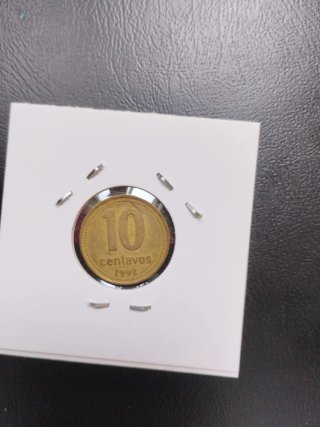 Monedas Argentina 1 y 10 Centavos