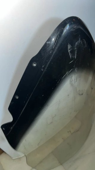 Cúpula Moto TM Negra y Blanca