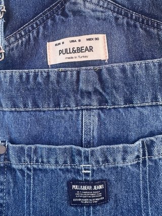 Peto Vaquero Azul Talla S