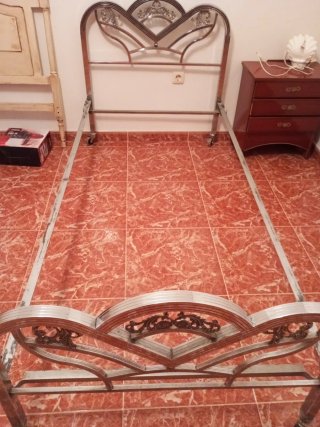 Cama Niquelada Metal