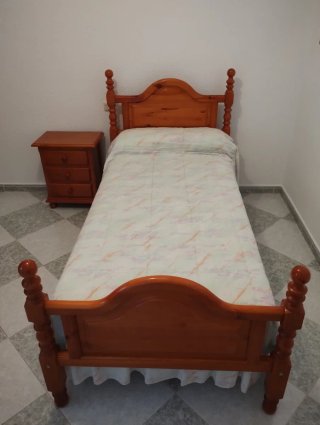 Conjunto dormitorio individual.
