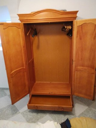 Conjunto dormitorio individual.