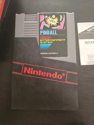 Nintendo Pinball Versione Spagnola NES
