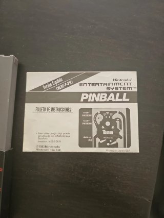 Nintendo Pinball Versione Spagnola NES