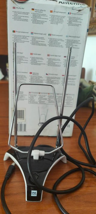 Antena Interior One For All HD DVB-T Carabana