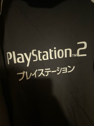 Sudadera PlayStation 2 Negra y Gris