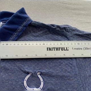 Polo NFL Indianapolis Colts Starter vintage azul talla L