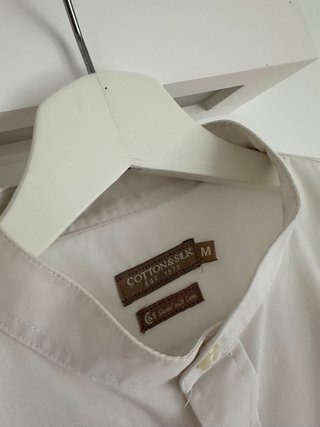 Camicia uomo cotone e seta