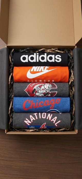 Lote 5 Camisetas Deportivas Talla S/XL
