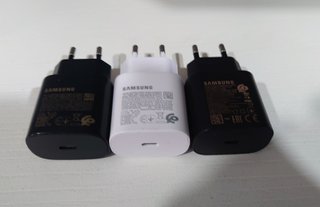 Pack 3 Cargadores Samsung Tipo C Originales 25W.