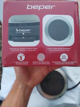 Mini cocina eléctrica Beper 500W