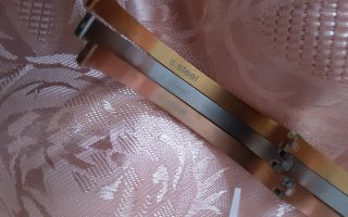 Tris bracciali acciaio nei tre colori dell'oro