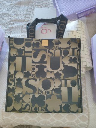 Bolso Tous Beige y Gris