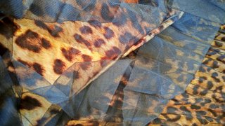 Gonna Donna Leopardata Tulle Tg 44 Nuova