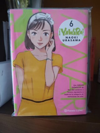 YAWARA! Los 9 tomos publicados hasta ahora.