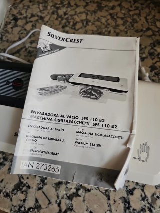 Selladora al vacío SilverCrest SFS 110 B2