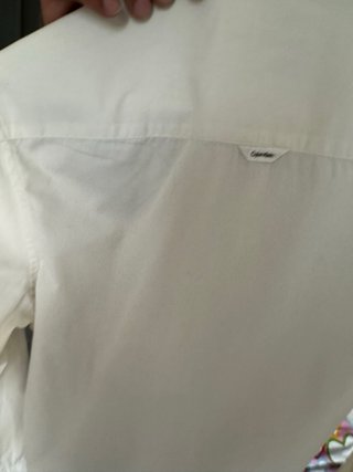 Camicia uomo Calvin Klein bianco