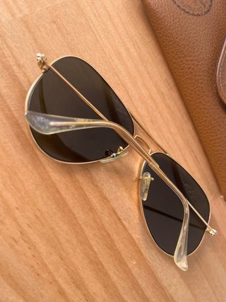 Gafas Ray-Ban Aviator Dorado y Negro