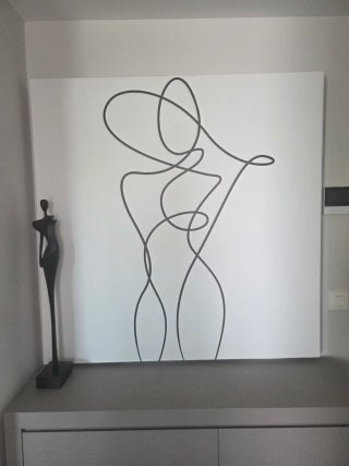 Cuadro Lienzo Abstracto Figuras