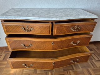 Conjunto Dormitorio madera maciza 4 puertas