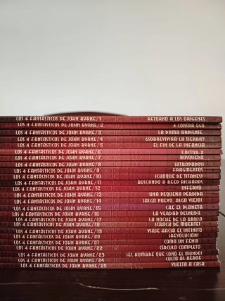 Colección los 4 Fantásticos 1-25 Jhon Byrne