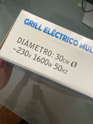 Grill Sartén Eléctrica Multifunción 30cm NUEVO