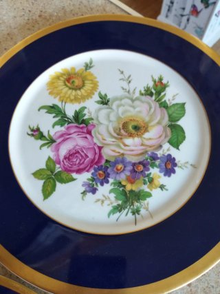 Platos Bidasoa Montseny Florales Porcelana