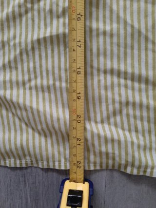 Camisa rayas blanca y verde