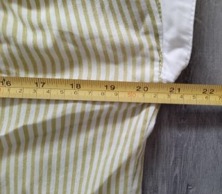 Camisa rayas blanca y verde