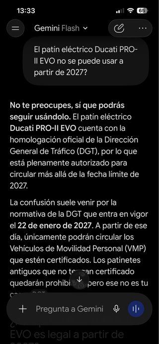 Patín Eléctrico Ducati PRO-II EVO