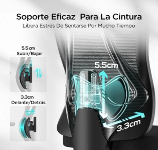 Silla ergonómica Hbada en perfectas condiciones