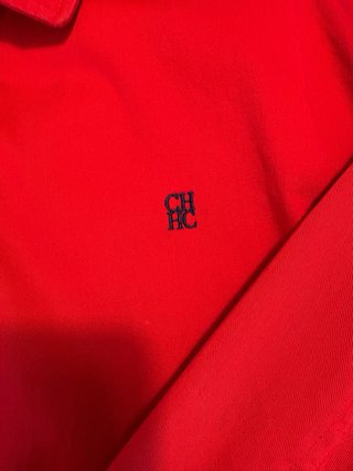 Impecable Cazadora Carolina Herrera Roja Talla S