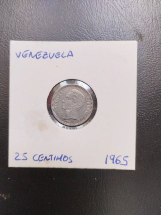 Monedas Venezuela 5, 25 ,50Céntimos