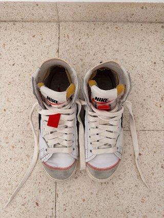 Nike Blazer Mid '77 Jumbo Blancas y Negras