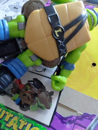Leonardo Tortugas Ninja - Mutations moto