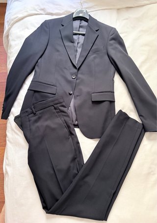 Traje Zara Hombre azul marino
