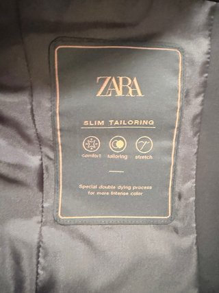 Traje Zara Hombre azul marino