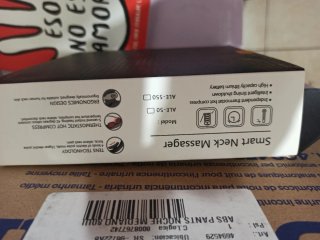 Electroestimulador de cuello, masaje, contracturas
