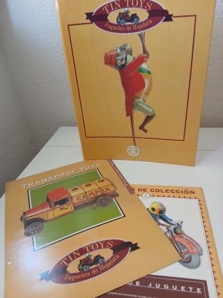 Tapas Fascículos Tin Toys Juguetes Hojalata